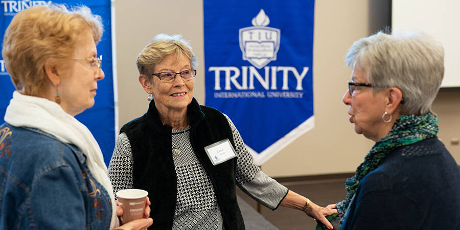 Trinity Alumni at TIU reunion